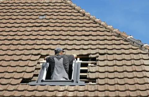 Pose de velux - Helfaut